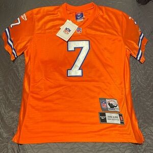 Throw back John Elway women’s jersey still has the tag